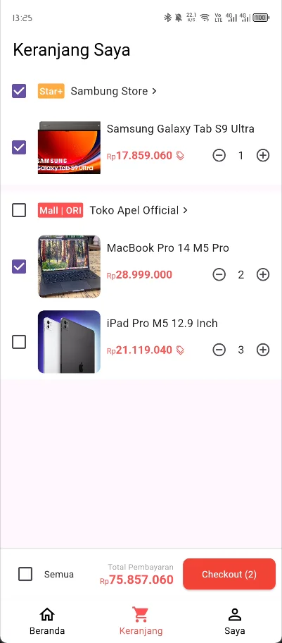 Sophi - E commerce App visual artifact 4